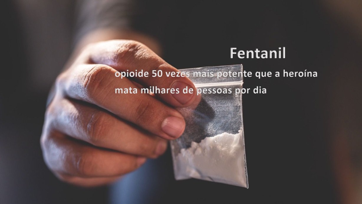 Fentanil já é encontrado no Brasil misturado a outras drogas